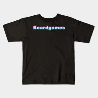Boardgames Kids T-Shirt